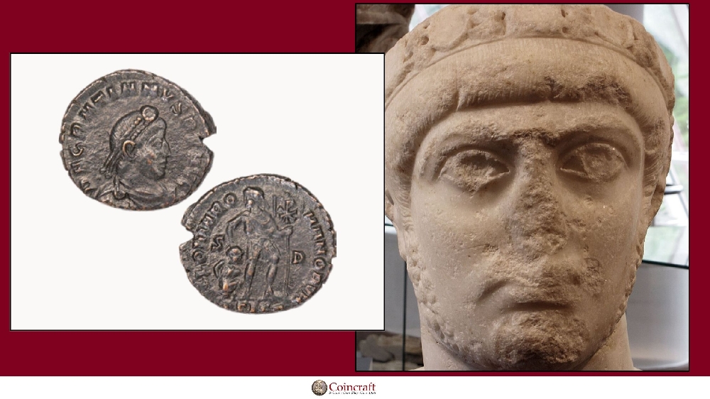 Roman Coin featuring Gratian - Coincraft